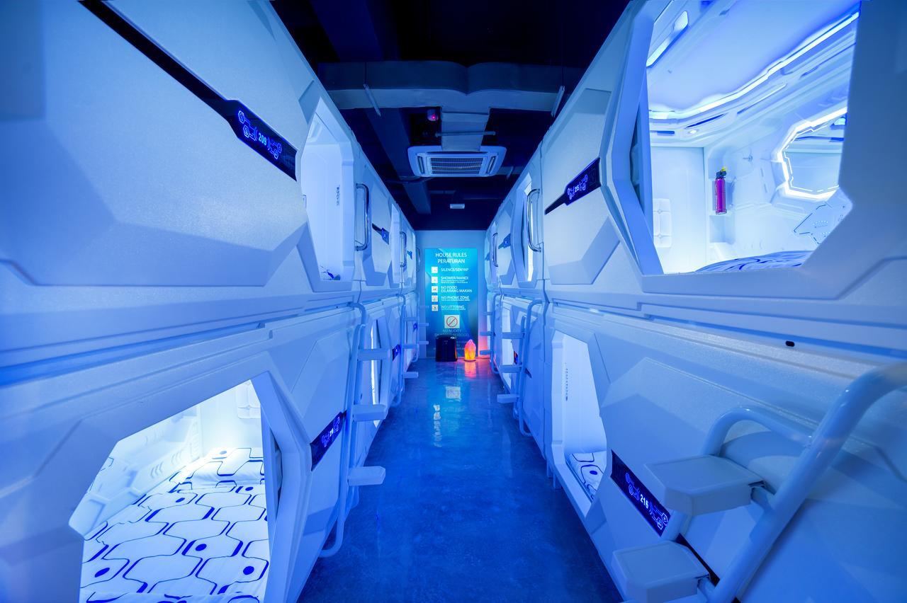 קואלה לומפור Riccarton Capsule Hotel מראה חיצוני תמונה