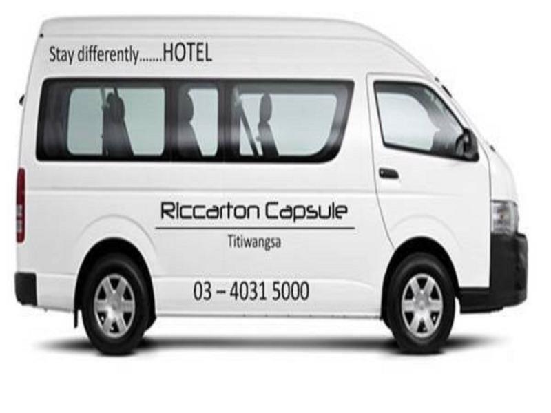 קואלה לומפור Riccarton Capsule Hotel מראה חיצוני תמונה